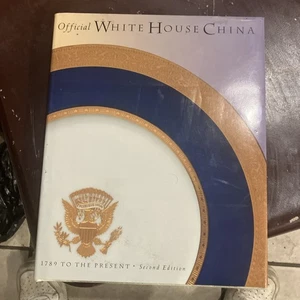 Official White House China Margaret Brown Klapthor Rare Vtg 2nd Edition - Imagen 1 de 3