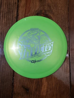 DISC GOLF INNOVA GSTAR INVICTUS OVERSTABLE DISTANCE DRIVER 175g RED BLUE FOIL - Image 1 of 4