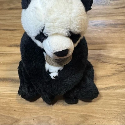Peluche de colección Yomiko Classics mamá y bebé panda coleccionable Foto 1 de 4
