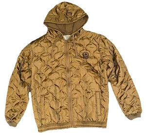 Chaqueta con Capucha Zero Foxtrot Woobie Cremallera Completa Acolchada Para Hombre Talla M Marrón Coyote Leer - Imagen 1 de 8
