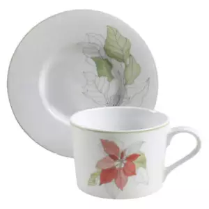 Block Weihnachtsstern Tasse & Untertasse 35684 - Bild 1 von 1