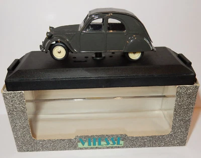VELOCITÀ CITROEN 2CV CHIUSA GRIGIO SCURO 1953 1/43 RIF 520.2 IN SCATOLA - Immagine 1 di 4