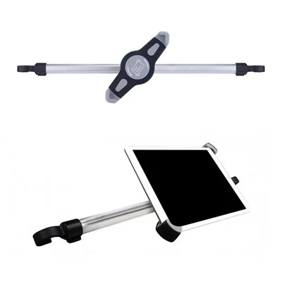 7-14" Car Tablet Holder Back Seat Centre Universal Headrest Mount for iPad Phone - image 1 of 4