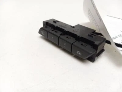 Interruptor de memoria del asiento del conductor Buick Lacrosse 2014-2019 negro sin soporte OEM Foto 1 de 4