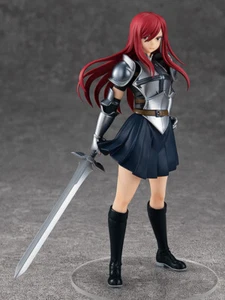 Japan Authentic Pop Up Parade Fairy Tail Erza Scarlet Figure - Picture 1 of 5