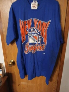 New York Rangers NHL Hockey Cotton Tee Shirt Size XL - Picture 1 of 7