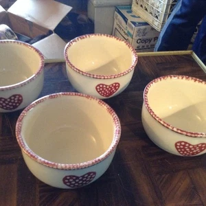 Set of four stoneware bowls - Picture 1 of 4