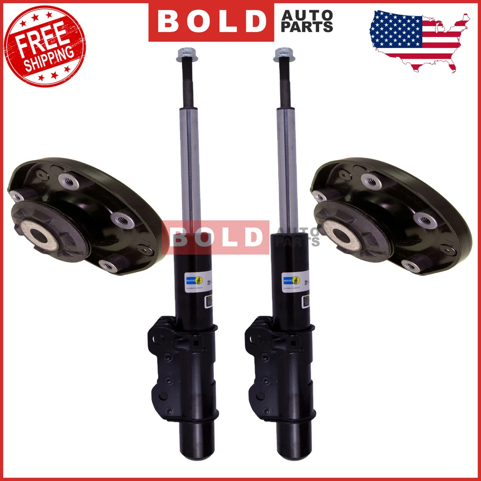 Juego de puntales delanteros Bilstein y soportes de puntal para Mercedes Sprinter 2500 3500 SRW Foto 1 de 4