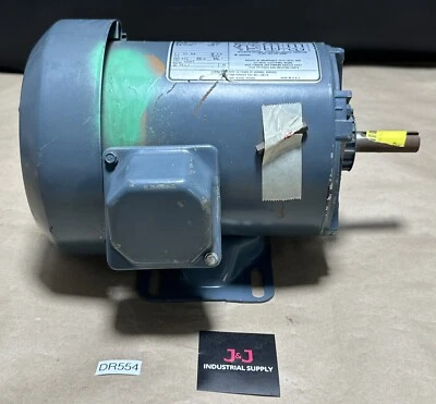 NEW SURPLUS- GE 3~AC Motor 5K35MN75 1/4Hp 230/460V 1140RPM Code K || WARRANTY! - Image 1 of 4