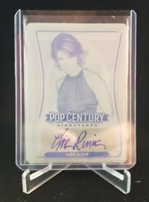 2020 Leaf Pop Century - Lisa Rinna - Black Printing Plate Auto #d 1/1