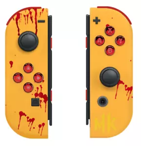 Controller wireless personalizzati Nintendo Joy-Con (L/R) "MK 11 Red" - Foto 1 di 2
