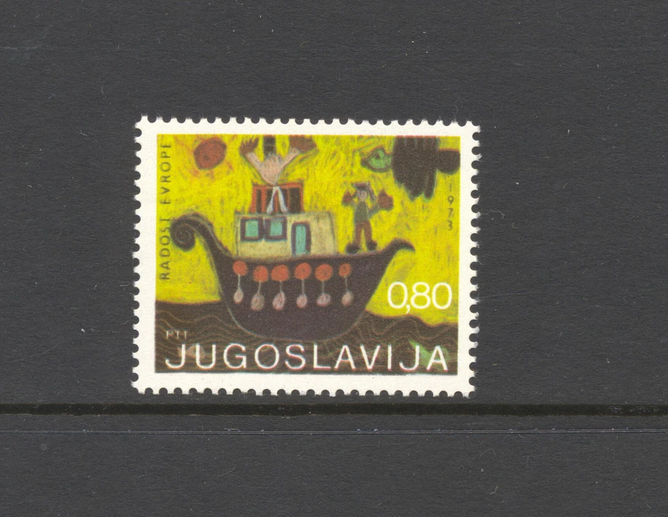 Yugoslavia 1973 SG 1564 Children's Week Ships MNH - Image 1 of 1