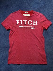 Men’s Abercrombie & Fitch Red T Shirt Small