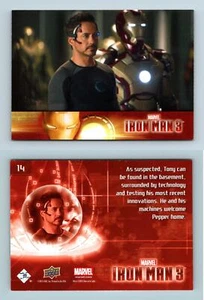 Marvel Iron Man 3 #14 Upper Deck 2013 Trading Card - Picture 1 of 1