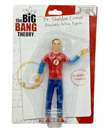 The Big Bang Theory Dr. Sheldon Cooper Bendable Action Figure Cover