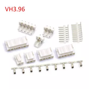 VH3.96 Connector Female Housing+ Pin Hearder+Terminals Sets 2/3/4/5/6/7/8/9/10P - Picture 1 of 20