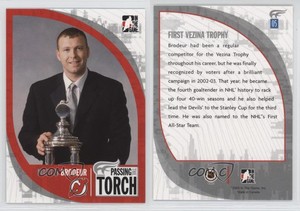 2005 ITG Passing the Torch Martin Brodeur #05 HOF