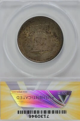 1926  .50   ANACS   MS 61  SESQUICENTENNIAL  Classic Silver Commemorative  - Image 1 of 2