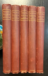 Weird Tales: English, Irish, American, Scottish and German. Five volumes - Picture 1 of 16