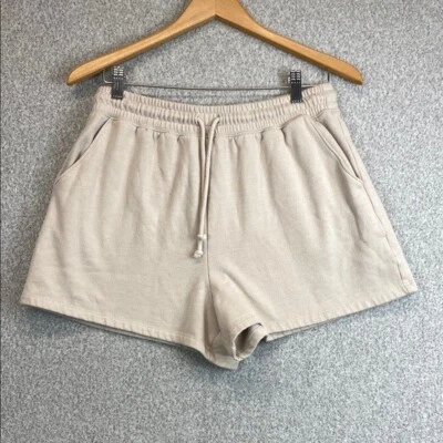 Aeropostale Pantalones Cortos Atléticos Tostado M Cordón Elástico Suelto Boxer Atletismo Foto 1 de 4