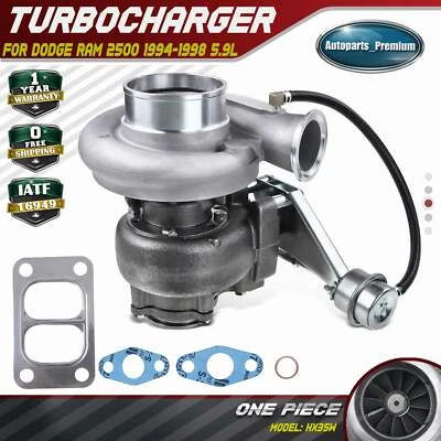 New Turbo Turbocharger for Dodge Ram 2500 3500 94-98 5.9L Diesel 6BT Model HX35W - Image 1 of 4