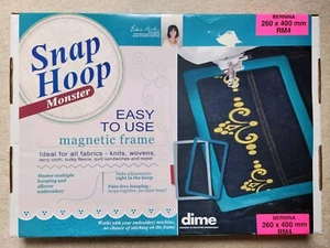 Snap Hoop Monster for Bernina 260 x 400 mm Magnetic Embroidery Hoop for Machine - Picture 1 of 21