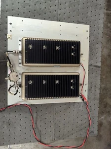 2-isomet electronic drivers RFA 1106 Setup On Plate W/ Extras - Picture 1 of 14