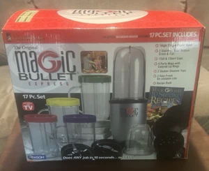 Magic Bullet Express Blender Set Smoothie Chopper Juicer Complete Set NOB - Picture 1 of 10