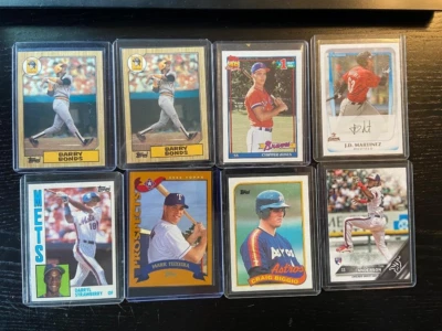 Baseball Star Rookie 8- Card Lot Howard Chisholm Volpe Sale Olson Burnes Bauer - Image 1 of 4