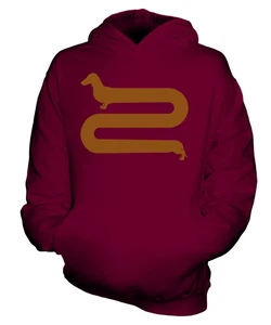 SAUSAGE DOG DACHSHUND KIDS HOODIE HOODY BOYS GIRLS TODDLER - Picture 1 of 14