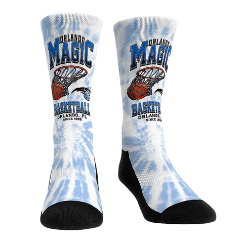 Unisex Rock Em Socks Orlando Magic Vintage Hoop Crew Socks Cover