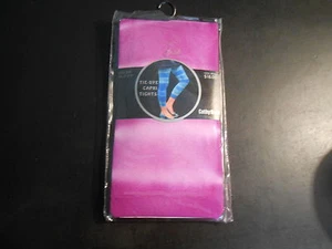 CATHY ROSE FUSHIA TIE-DYE CAPRI TIGHTS ONE SIZE - Picture 1 of 2