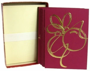 Vintage Equinox Designs Stephen Lawrence Diane Hunt Holiday Christmas Cards &Box - Picture 1 of 2