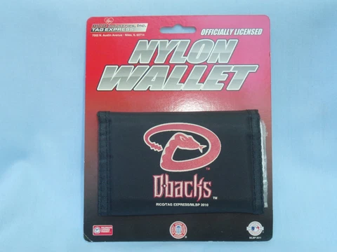 ARIZONA DIAMONDBACKS   Nylon TriFold WALLET   by Rico   NIP   kr Cover