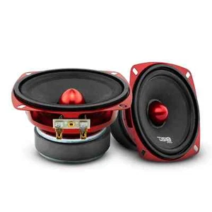 2x DS18 4″ Midrange Speakers - PRO-X4.4BM 100W Rms 4-ohm Car Bullet Loudspeakers - Picture 1 of 7