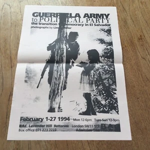 1994 Poster for 'Guerrilla Army to Political Party' The Transition to democracy - Picture 1 of 2