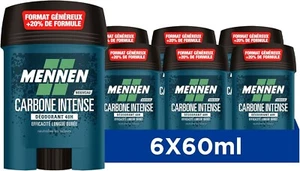 Set 6 Deodorant Mennen Carbon Intense 48H Efficiency Long Duration 6 X 2oz - Picture 1 of 5