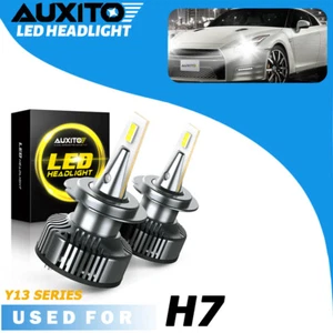 Kit de faros LED AUXITO H7 bombillas de haz bajo blanco brillante 6500K canbus sin ventilador - Imagen 1 de 12
