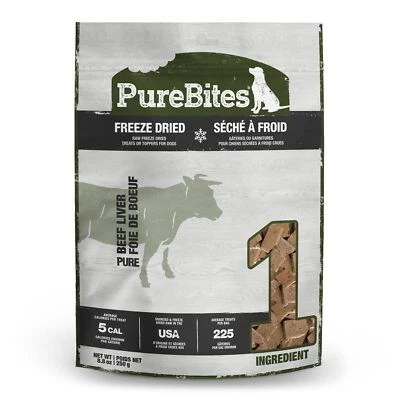 PureBites Freeze Dried Beef Liver Treats for Dogs 8.8 Ounce Pack of 1 - Image 1 of 4