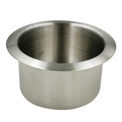 Upgraded Stainless Steel Cup Drink Holder Car Trailer Motorhome Water Cup Holder - Image 1 of 4