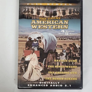The Great American Western Vol. 12 (DVD, 4-Movie Set) Classic Westerns - Picture 1 of 3