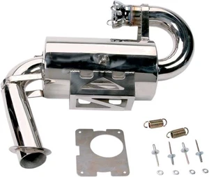 SNO Stuff Rumble Pack Single Canister Silencer for 2001-2005 Polaris 600 XC SP - Picture 1 of 2