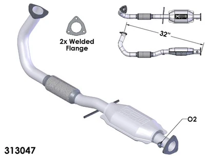 Convertidor catalítico para Saturn SL1 1998-1999 Foto 1 de 2
