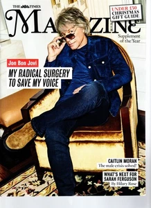 Times Magazine November 8 2025 - Jon Bon Jovi, Martin Kemp,Sarah Ferguson - Picture 1 of 2