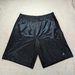 Pantalones Cortos Atléticos Jordan Dri-Fit Nike Para Hombre 2XL Malla Negra Logo Jumpman 439522-010 - Imagen 1 de 11