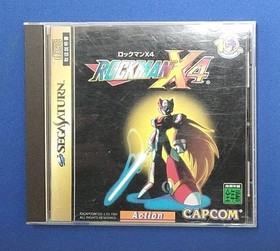 Capcom Sega Saturn Soft Rockman X4 Used