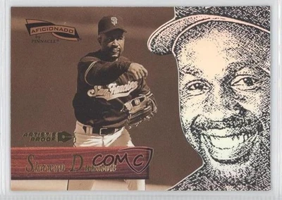 1996 Pinnacle Aficionado Artist's Proof Shawon Dunston #85 - Image 1 of 2