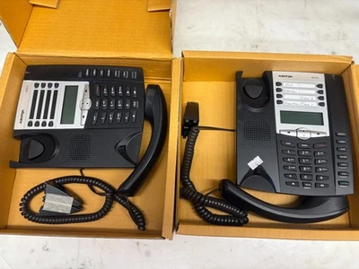 2 Pack - Aastra VOIP IP Phone SIP 6731i Office A6731-0131-10-02 No Power Supply - Image 1 of 3