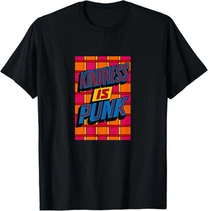 Camiseta Kindness Is Punk Estética Grunge Retro Declaración - Imagen 1 de 4