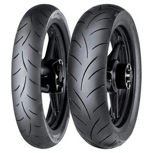TYRE PAIR MITAS 110/80-17 57H + 120/90-18 65H MC50 - Picture 1 of 6